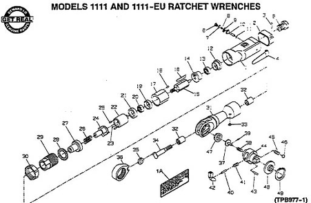 Part Location Diagram of 170-207 Ingersoll Rand End Cap
